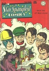 Star Spangled Comics #41 (1945) Comic Books Star Spangled Comics Prices