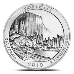 2010 P [YOSEMITE PROOF] Coins America the Beautiful 5 Oz Prices