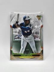 Hank Aaron Baseball Cards 2019 Topps Triple Threads Prices