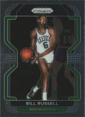 Bill Russell Basketball Cards 2021 Panini Prizm Prices