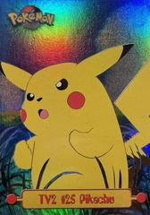 Pikachu [Rainbow] #TV2 Pokemon 1999 Topps TV Prices