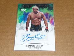 Kamaru Usman Ufc Cards 2022 Panini Chronicles UFC Origins Autographs Prices