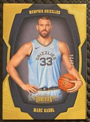 Marc Gasol #98 Basketball Cards 2018 Panini Dominion Prices