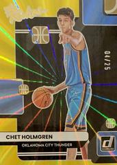 Chet Holmgren [Yellow Laser] #2 Basketball Cards 2022 Panini Donruss The Rookies Prices