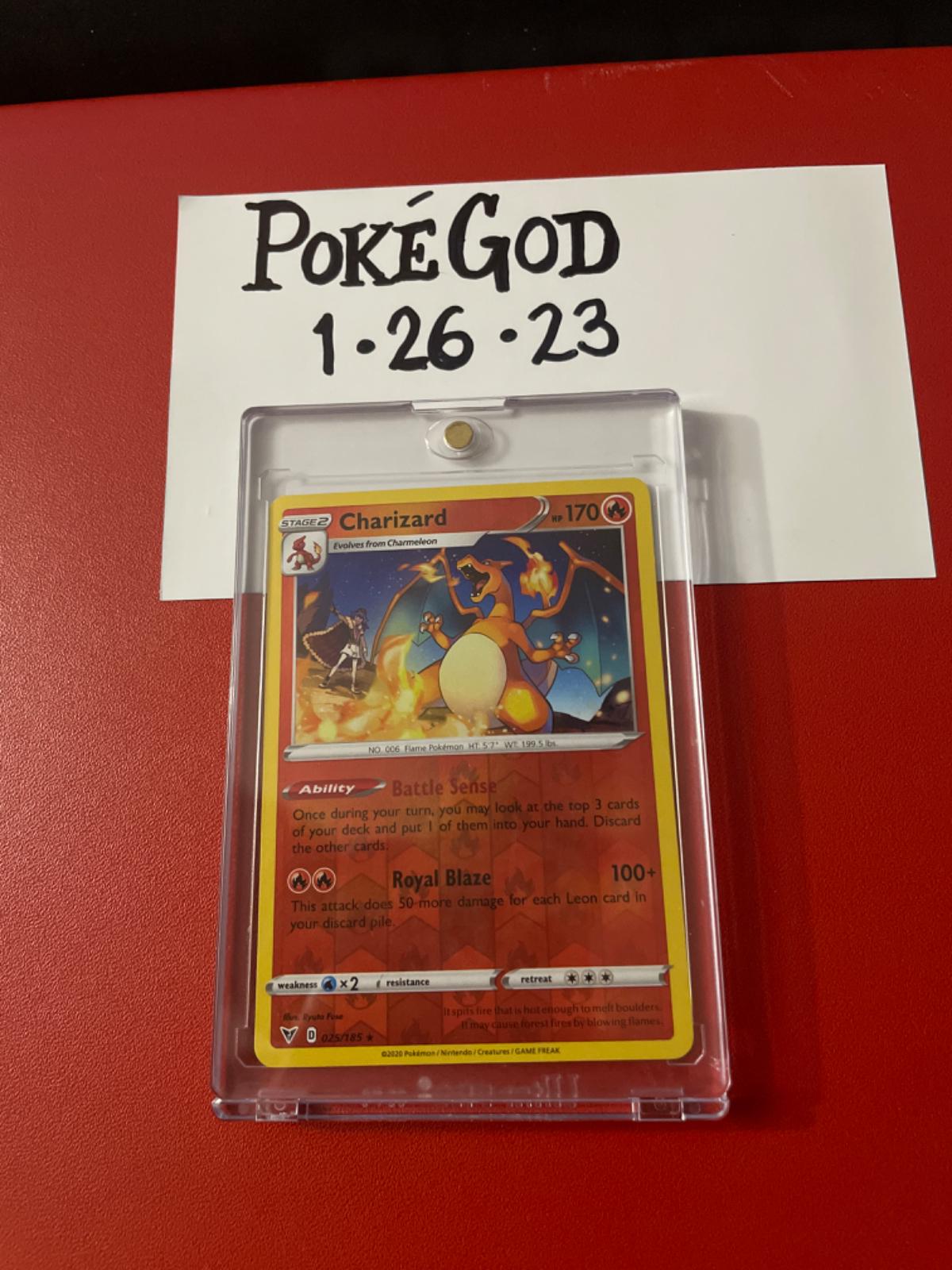 Charizard [Reverse Holo] Ungraded Pokemon Vivid Voltage