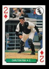 Carlton Fisk [2 of Diamonds] Baseball Cards 1991 U.S. Playing Card All Stars Prices