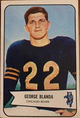 George Blanda #23 Football Cards 1954 Bowman Prices