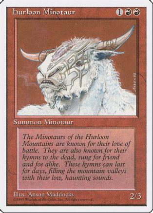 Hurloon Minotaur Magic 4th Edition