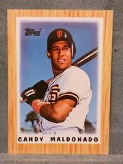 Candy Maldonado #37 Baseball Cards 1987 Topps Mini League Leaders Prices