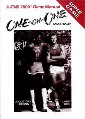 One-On-One Basketball - Manual | One-on-One Basketball Atari 7800