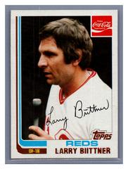 Larry Biittner Baseball Cards 1982 Coca Cola Prices