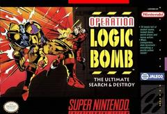 Front Cover | Operation Logic Bomb Super Nintendo