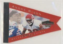 Andre Rison [Red] #48 Football Cards 1998 Playoff Contenders Pennants Prices