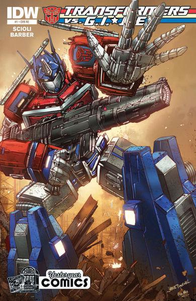 Transformers vs. G.I. Joe [Yesteryear A] #1 (2014) Comic Books Transformers vs. G.I. Joe