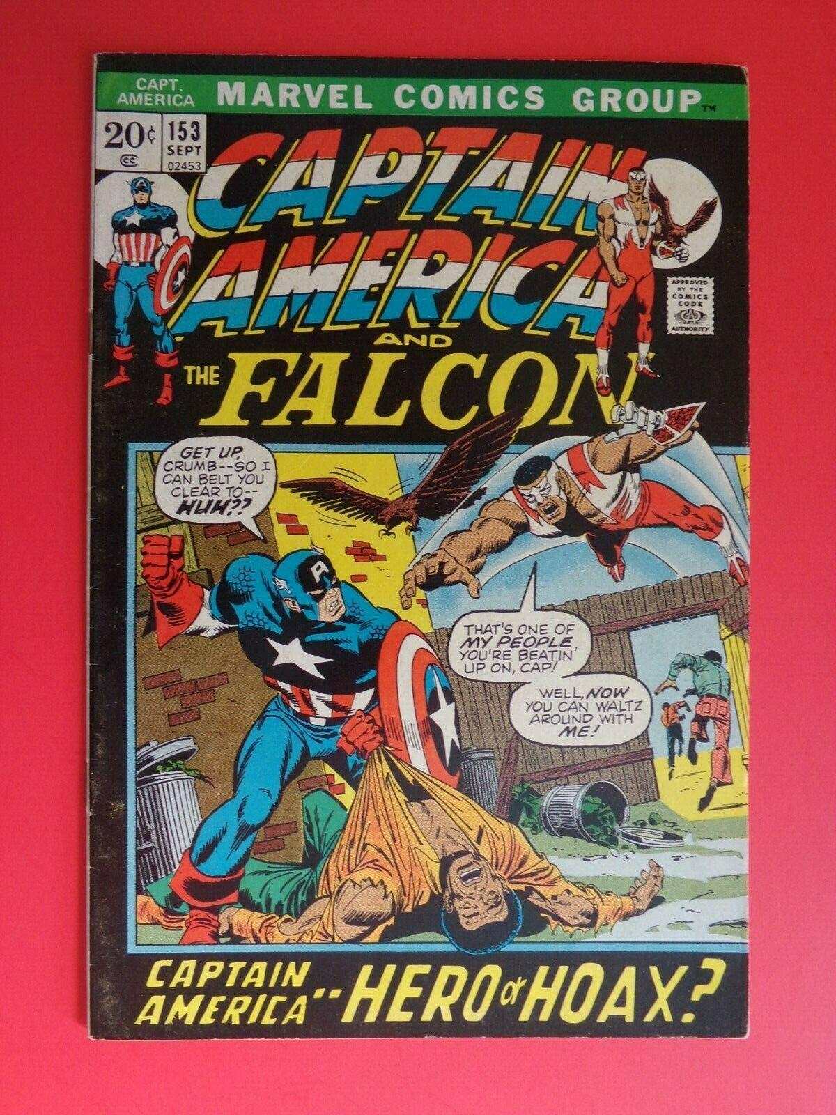 Captain America #153 (1972) Comic Books Captain America