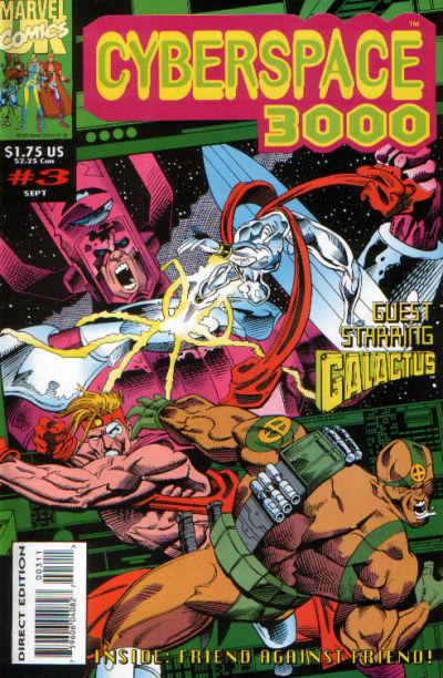 Cyberspace 3000 #3 (1993) Comic Books Cyberspace 3000