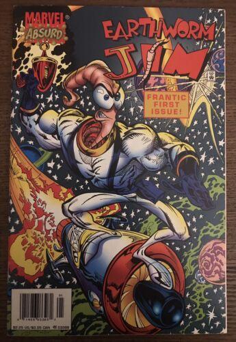 Earthworm Jim [Newsstand] #1 (1995) Comic Books Earthworm Jim