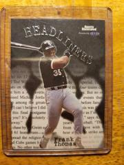 Frank Thomas #9 Baseball Cards 1999 Sports Illustrated Headliners Prices