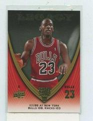 Michael Jordan #101 Basketball Cards 2008 Upper Deck Jordan Legacy Prices
