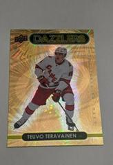 Teuvo Teravainen [Orange] Hockey Cards 2021 Upper Deck Dazzlers Prices
