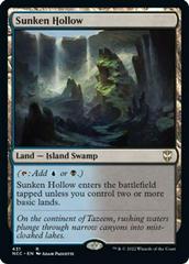 Sunken Hollow #431 Magic New Capenna Commander Prices
