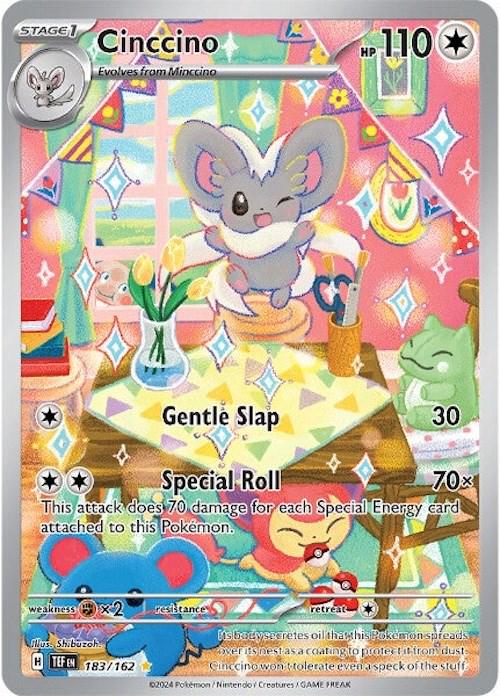 Cinccino #183 Pokemon Temporal Forces