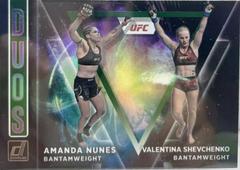 Amanda Nunes, Valentina Shevchenko [Green] Ufc Cards 2022 Panini Donruss UFC Duos Prices