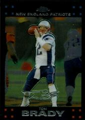 Tom Brady Football Cards 2007 Topps Chrome Prices