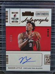 Nassir Little [Bronze] #CA-NSL Basketball Cards 2021 Panini Contenders Contenders Autographs Prices