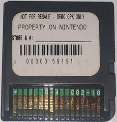 NFR Sticker On Back | Mario and Luigi Partners in Time [Not for Resale] Nintendo DS