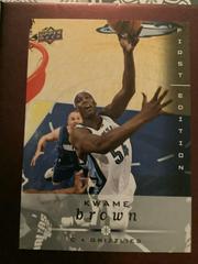 Kwame Brown #91 Basketball Cards 2008 Upper Deck First Edition Prices