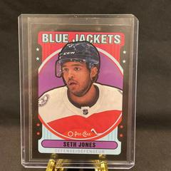 Seth Jones [Retro Black] #138 Hockey Cards 2021 O Pee Chee Prices
