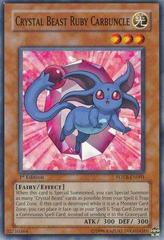 Crystal Beast Ruby Carbuncle [1st Edition] FOTB-EN001 YuGiOh Force of the Breaker Prices