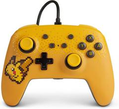 Front | Enhanced Wired Controller [Pixel Pikachu] Nintendo Switch