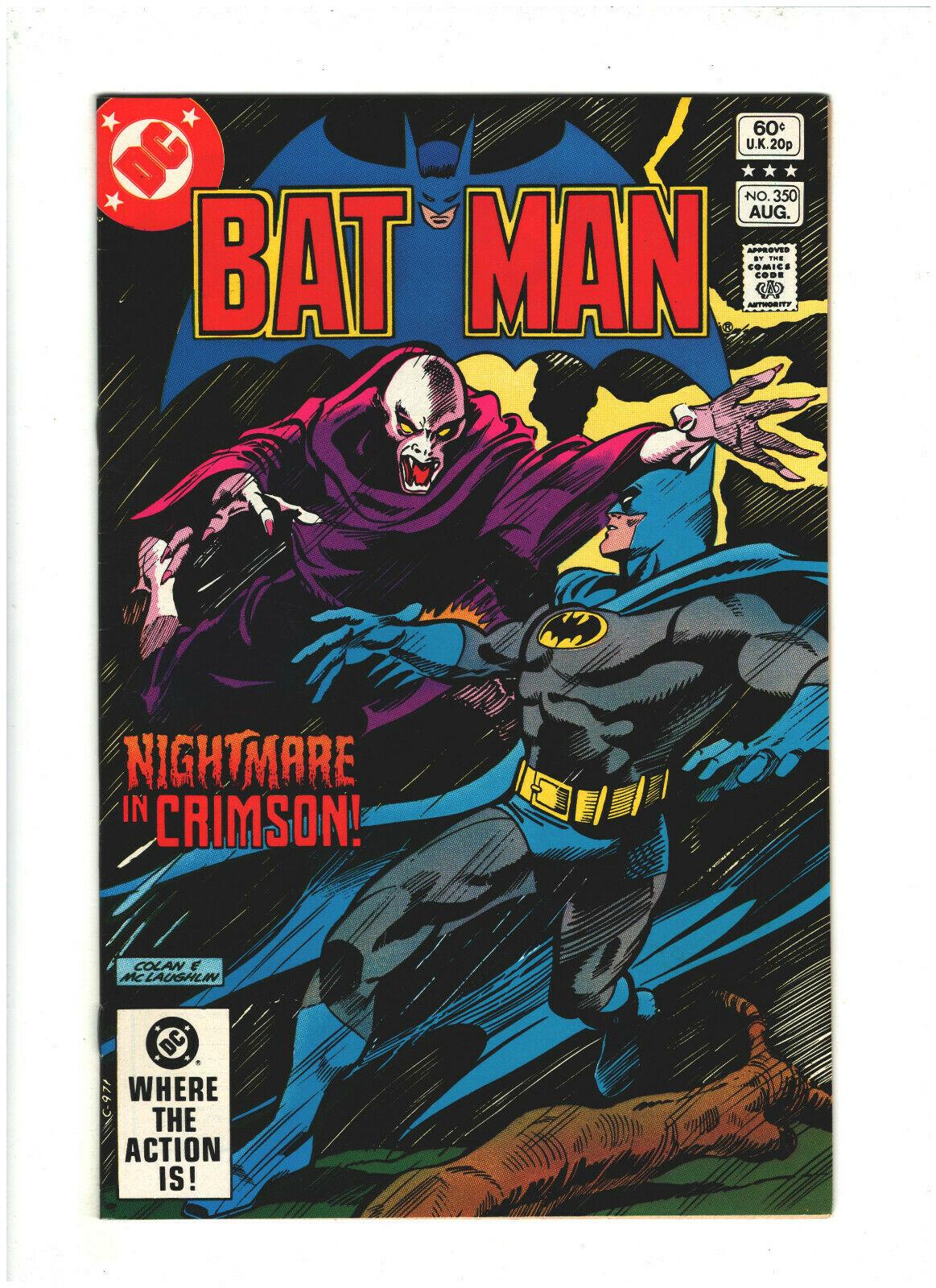 Batman #350 (1982) Comic Books Batman