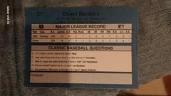 Back  | Deion Sanders [Deion Prime Time Sanders] Baseball Cards 1990 Classic