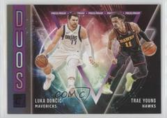 Luka Dončić Trae Young [Press Proof Purple] #2 Basketball Cards 2021 Panini Donruss Duos Prices