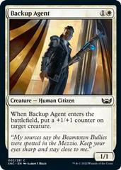 Backup Agent Magic Streets of New Capenna Prices