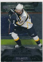 Peter Forsberg #178 Hockey Cards 2007 Upper Deck Black Diamond Prices