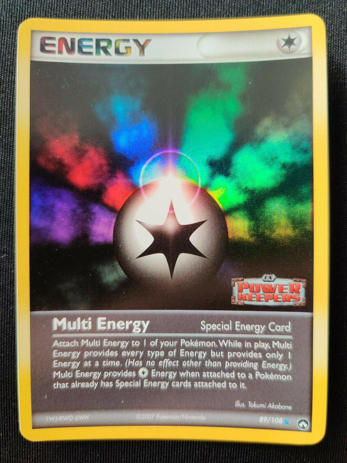 Multi Energy [Reverse Holo] #89 Pokemon Power Keepers