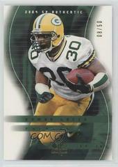 Ahman Green [Gold] #31 Football Cards 2004 SP Authentic Prices