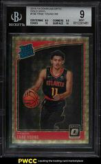 Trae Young [Gold] #198 Basketball Cards 2018 Panini Donruss Optic Prices