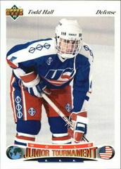 Todd Hall Hockey Cards 1991 Upper Deck Czech World Juniors Prices