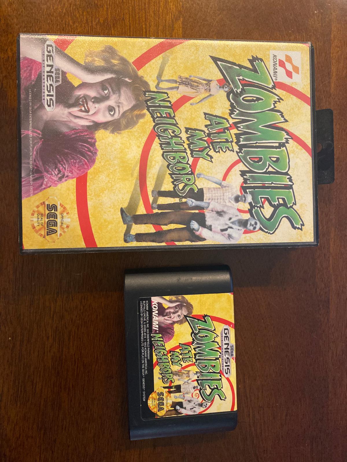 Zombies Ate My Neighbors Item and Box only Sega Genesis