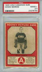 Howie Morenz Hockey Cards 1933 V252 Canadian Gum Prices
