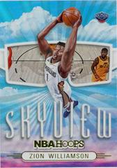 Zion Williamson [Holo] #7 Basketball Cards 2022 Panini Hoops Skyview Prices
