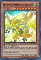 Hieratic Dragon of Sutekh [1st Edition] YuGiOh Galactic Overlord Prices