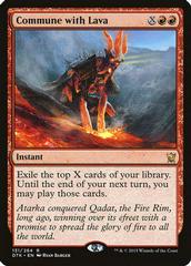 Commune with Lava [Foil] Magic Dragons of Tarkir Prices