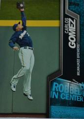 Carlos Gomez #R-4 Baseball Cards 2015 Topps Robbed Prices