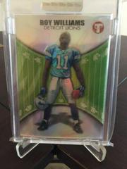 Roy Williams [Refractor] #142 Football Cards 2004 Topps Pristine Prices